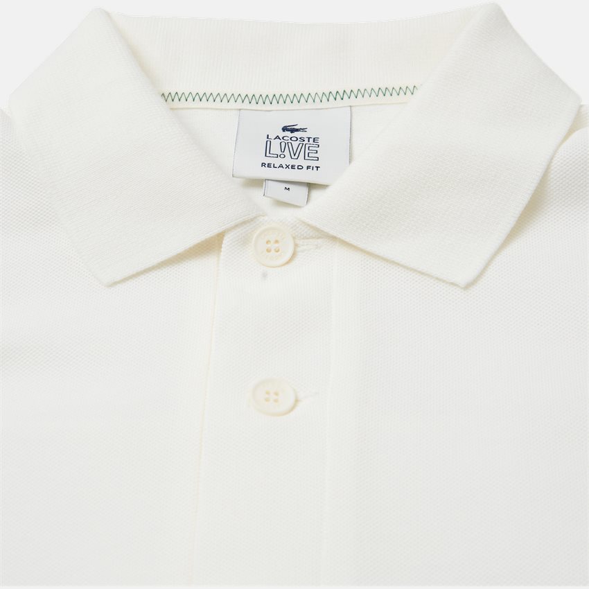 Lacoste T-shirts DH7203 OFF WHITE